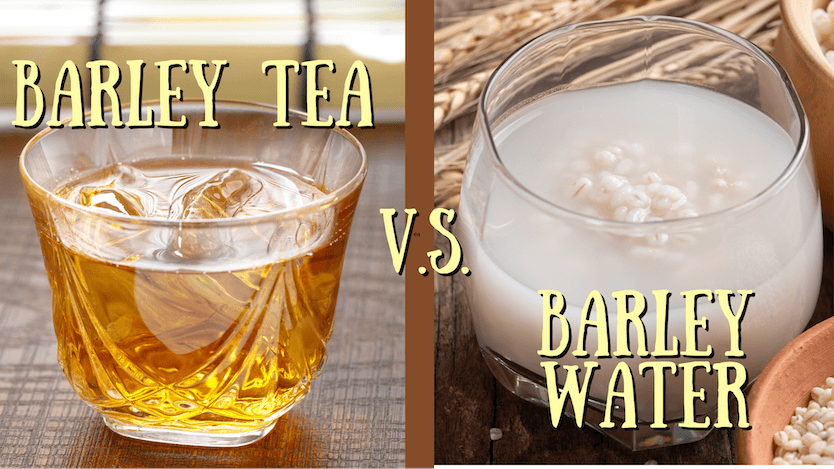 barley tea vs barley water