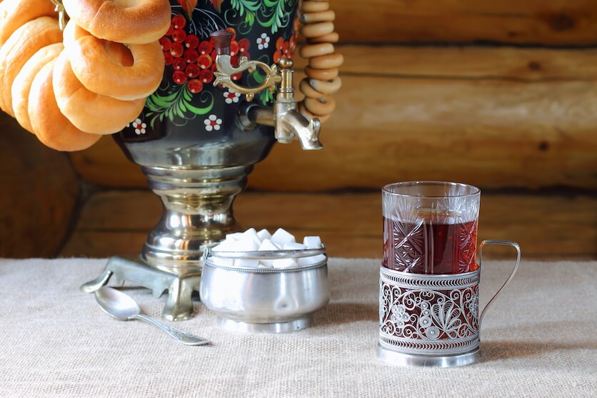 Russian tea glasses