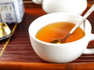 orange pekoe brewed tea
