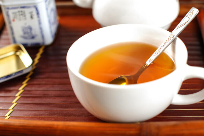 orange pekoe brewed tea