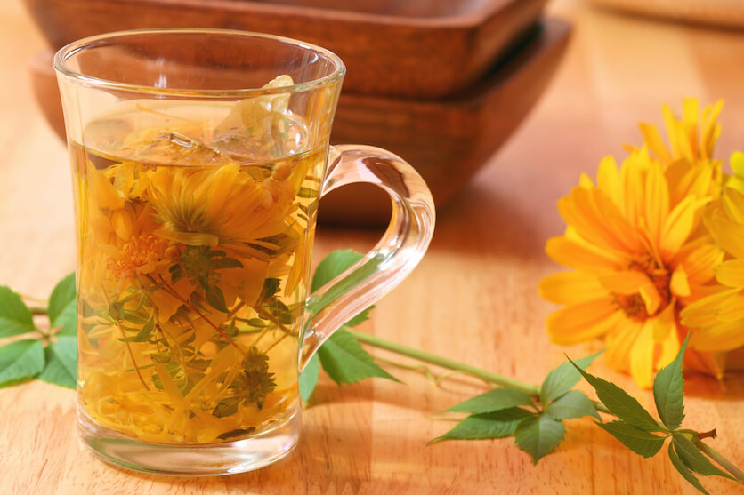 calendula tea benefits