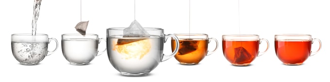 steeping tea for a perfect cup