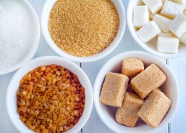 different types of sugar
